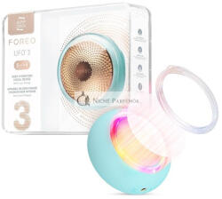Foreo UFO 3 5 az 1-ben Teljes Arc LED Maszk Kezelés Mély Hidratáló Anti-Aging Arcmaszk Szépség Arcmasszírozó Jeges Kék