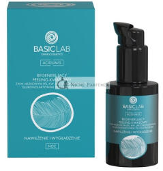BasicLab Dermocosmetics Regeneráló Sav Hámlasztó 8% Tejsavval és 6% Laktobionos Savval, 30ml
