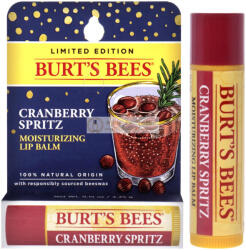 Burt's Bees Ünnepi Áfonya Spritz - 4 Gramm Hidratáló Ajakbalzsam