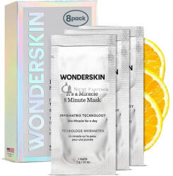 Wonderskin 8 Perces Hidratáló Arcmask Vitamin C-vel és Niacinamiddal