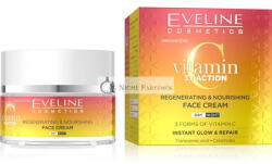 Eveline Cosmetics Vitamin C 3xAction Regeneráló Tápláló Nappali Éjszakai Arckrém, 50ml
