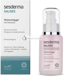 Sesderma Salises Hidratáló Zselékrém Kombinált Pattanásos Bőrre, 50ml