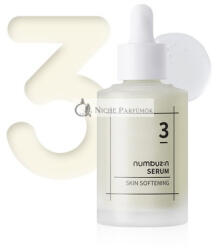 numbuzin No. 3 Bőr Puhító Szérum Pórusápolás Texturált Bőr Bifida Galaktomícesz Niacinamid Adenozin Panthenol Koreai Bőrápolás az Arcnak 50ml