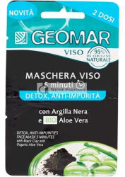 Geomar Detox Anti-Szennyeződés Arcmaszk, 2 adag