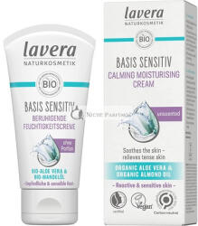Lavera basis sensitiv Nyugtató Hidratáló Krém Bio Aloe Vera és Mandulaolajjal - 50ml