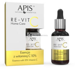APIS NATURAL COSMETICS Apis Re-Vit C Otthoni Ápolás Esszencia 10% C-vitaminnal, 30ml