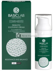 BasicLab Dermocosmetics Dermokozmetikumok Prebiotikus Nyugtató Arckrém Napra és Éjszakára, 50 ml