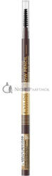 Eveline Cosmetics Micro Precision Ultra Precise Eyebrow Pencil Sötétbarna 43 EU Red