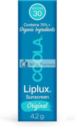 Coola SPF 30 Liplux Napvédő Ajakbalzsam Málnával és Jojoba Olajjal, 4.2ml