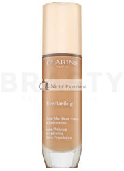 Clarins Everlasting Long-Wearing & Hydrating Matte Foundation hosszan tartó make-up mattí tó hatá sé rt 112.7W 30 ml