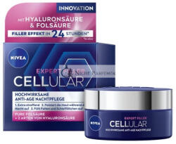 Nivea Cellular Expert Filler Magas Hatékonyságú Anti-Aging Éjszakai Ápolás 50ml