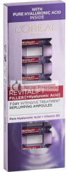 L'Oréal L'Oreal Paris Revitalift Filler Hialuronsav Újratöltő Ampullák 7 Napos Anti-Aging Bőrápolás, 1.3ml