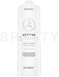 Kemon Actyva Nutrizione Light Shampoo tá plá ló sampon vé kony szá lú hajra 1000 ml