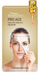 7th Heaven Renew You Pro Age Bambusz Arcpakolás B5 Vitaminnal a Mély Bőrkiegyensúlyozásért