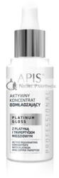 APIS NATURAL COSMETICS Platinum Gloss Aktív Megújító Koncentrátum Réz Tripeptiddel, 30ml