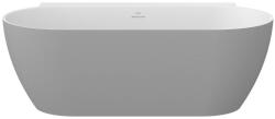 Install Ravak Freedom Wall II TEC akrilkád 1700x870 smoke grey/fehér, fehér lefolyó (CC71500000) (CC71500000)