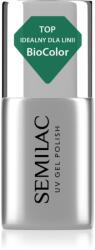 Semilac UV Hybrid - BioColor Top fedő körömlakk 7 ml