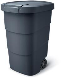 Prosperplast Wheeler 95 l szemetes - antracit színű, fekete fedéllel (NBWB95-S411*) - epenta