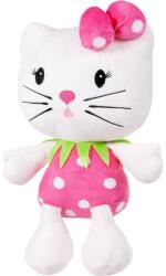 Stip Jucarie de plus, Pisicuta Kristy 35 cm (Alb/Roz)