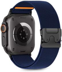 Tech-Protect Nylon Clasp Apple Watch 6 / 7 / 8 / 9 / 10 / Se / Ultra 1 / 2 (44 / 45 / 46 / 49 mm) Sötétkék