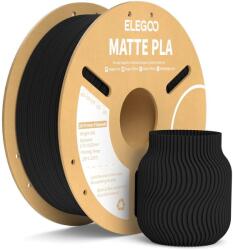 Elegoo PLA MATTE - 1, 75mm, 1kg, Cardboard Spool, Matte Black (ELEEG240441)