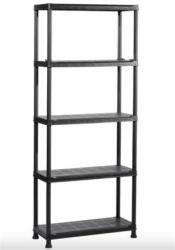 Keter Polcrendszer, 5 polccal, 75 cm, KETER Plus Shelf (UCKPSHELF75) - papirdepo