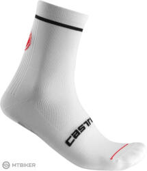 Castelli ENTRATA 9 zokni, fehér (LX (EU 40 - EU 43))