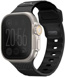 Uniq Stride FKM Apple Watch 49 / 46 / 45 / 44mm - Midnight black (UNIQ-49MM-STRIMBLK)