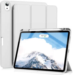 Techsuit - Rugalmas háromszor hajtható tok (ceruzatartóval) - iPad Air 4 (2020) / Air 5 (2022) - Szürke