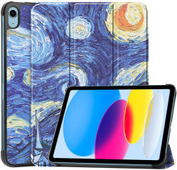 Techsuit - FoldPro - iPad 10 (2022) 10.9 - Csillagos Éj tok