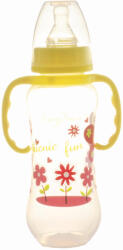 Baby Bruin 240 ml PP c. üveg fogóval karcsúsított sárga