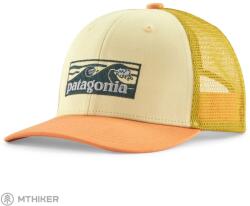 Patagonia Trucker gyerek baseball sapka, Boardshort Logo Tones: buttercup yellow