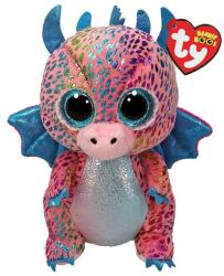 Ty Jucarie de plus Ty Boos Dragonul Flint, 15 cm (Multicolor)