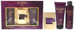 GUESS - Set cadou Guess Man Gold, Apa de Toaleta, Barbati, 75 ml + Spray de corp, 226 ml + Gel de dus, 200 ml Barbati