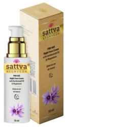 SATTVA Pro-Age éjszakai krém - Kumkumadi és Magnézium - 50 ml - Sattva Ayurveda