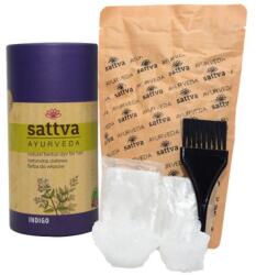 SATTVA Henna - Természetes növényi hajfesték - indigó 150g - Sattva Ayurveda