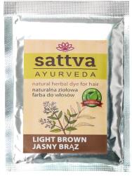 SATTVA Henna - Természetes növényi hajfesték - világosbarna 10g - Sattva Ayurveda
