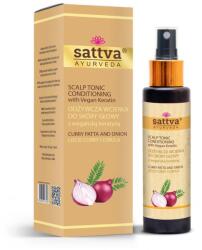 Sattva Ayurveda Hajtonik, kondícionáló hatású - Curry levél és vöröshagyma 100 ml - Sattva Ayurveda