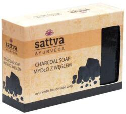 SATTVA Ajurvédikus kézműves szappan - Szén 125g - Sattva Ayurveda