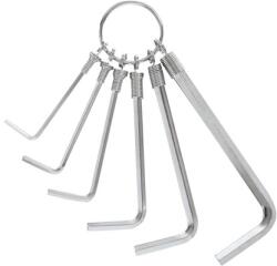 WGB Set chei hexagonale WGB 2-6 mm, 6 piese, crom-vanadiu (69295896) Cheie imbus