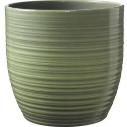 Soendgen Keramik Ghiveci Soendgen Bergamo Ø 19 cm H 18 cm verde lăcuit (0252/0019/2607)