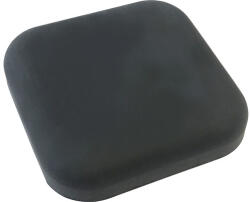 Tarrox Opritor de ușă autoadeziv Tarrox Ø45mm plastic negru pachet 2 bucăți (5876)