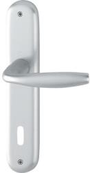 Hoppe Mânere cu șild ușă interior Hoppe New York 90/240 mm, pentru cheie BB, argintiu (38519)