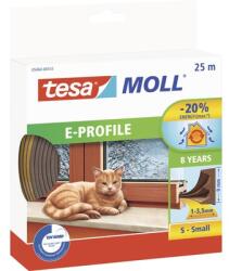 Tesa Garnitură de etanșeizare tesamoll profil E 25 m x 9 mm x 4 mm maro (05464-00103-00)