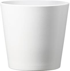 Soendgen Keramik Mască ghiveci Soendgen Dallas ceramică Ø 13 cm H 12 cm alb mat (0078/0013/0847)