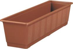 Geli Jardinieră Geli standard, plastic, 60x17x14 cm, cărămiziu (80306006)
