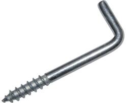 Dresselhaus Șuruburi pentru lemn cu cârlig tip L Dresselhaus 3, 3x40 mm oțel zincat, 100 bucăți (0/4201/001/3,3X40/74)