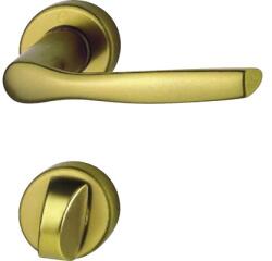 Hoppe Mânere cu rozetă ușă baie/toaletă (WC) Hoppe Milano, bronz (21914)