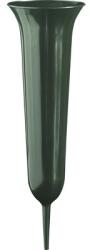Geli Vas pentru flori Geli plastic, Ø 12, 5 cm, verde (87003711)