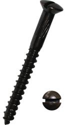 Dresselhaus Șuruburi pentru lemn cu cap semibombat drept Dresselhaus 3x20 mm DIN95 alamă brunată, 200 bucăți (0/3103/083/ 3,0/ 20/ /02)